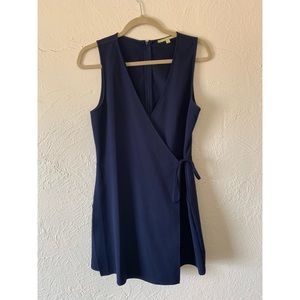Gianni Bini Navy Tie Romper
